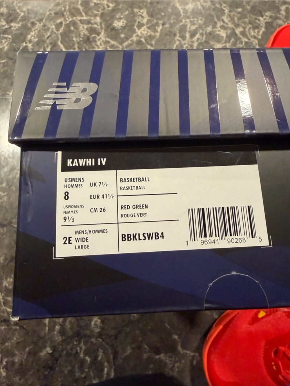 New Balance KAWHI 4 Third Eye Men's Basketball Shoes BBKLSWB4 - Picture 7 of 7
